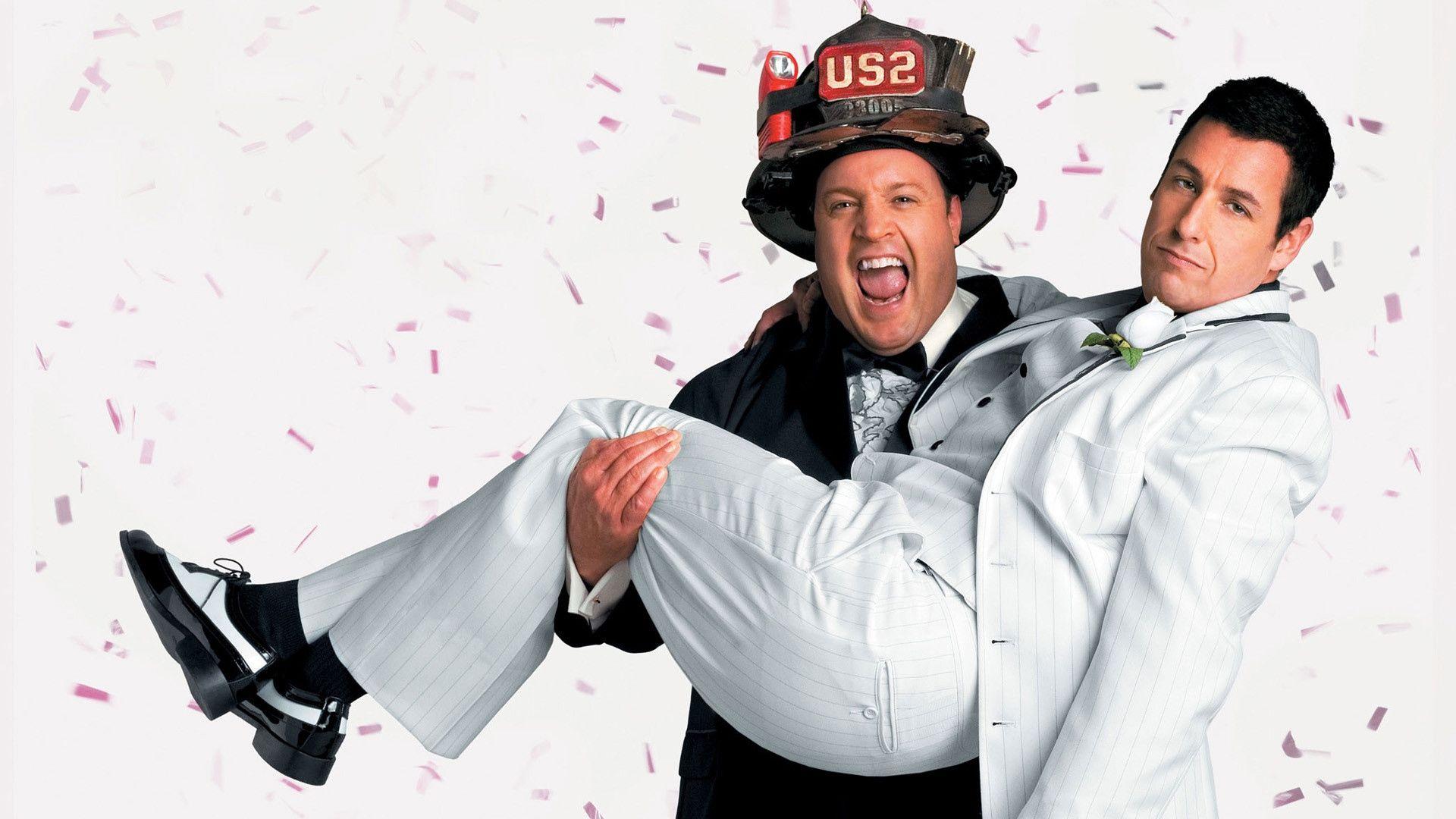 1920x1080 Download wallpaper 1920x1080 adam sandler, kevin james, chuck levine
