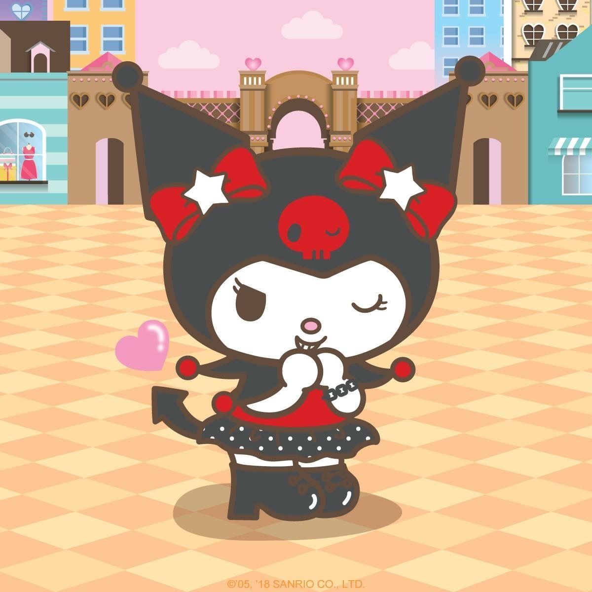 1200x1200 Kuromi Wallpaper Download