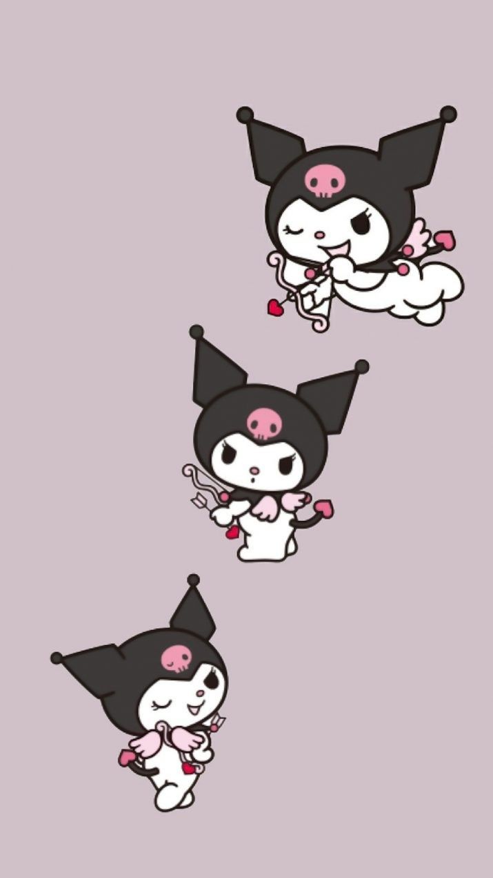 715x1271 Kuromi 4k HD Wallpaper Free Download