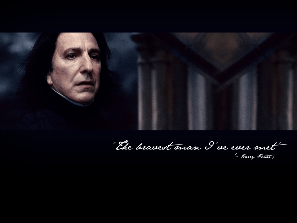 1024x768 Alan Rickman as Severus Snape. Severus Snape Wallpaper Played Alan