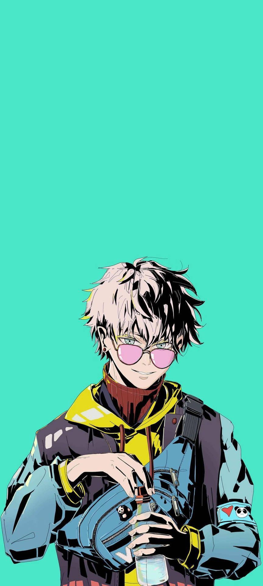 864x1920 Download Jujutsu Kaisen Gojo Cool Art Wallpaper