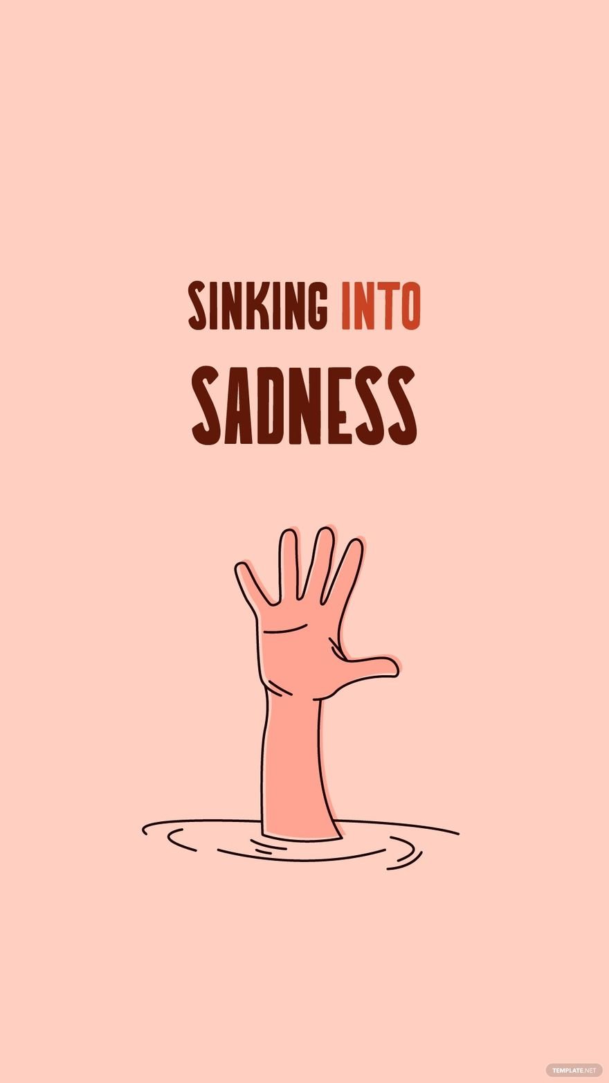880x1564 Free Sad iPhone Wallpaper in Illustrator, EPS, SVG, JPG, PNG