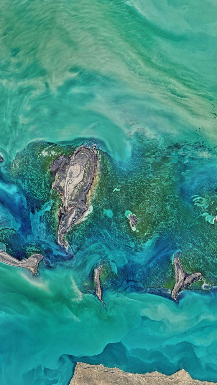 736x1308 Wallpaper. Nasa image, Space image, Caspian sea