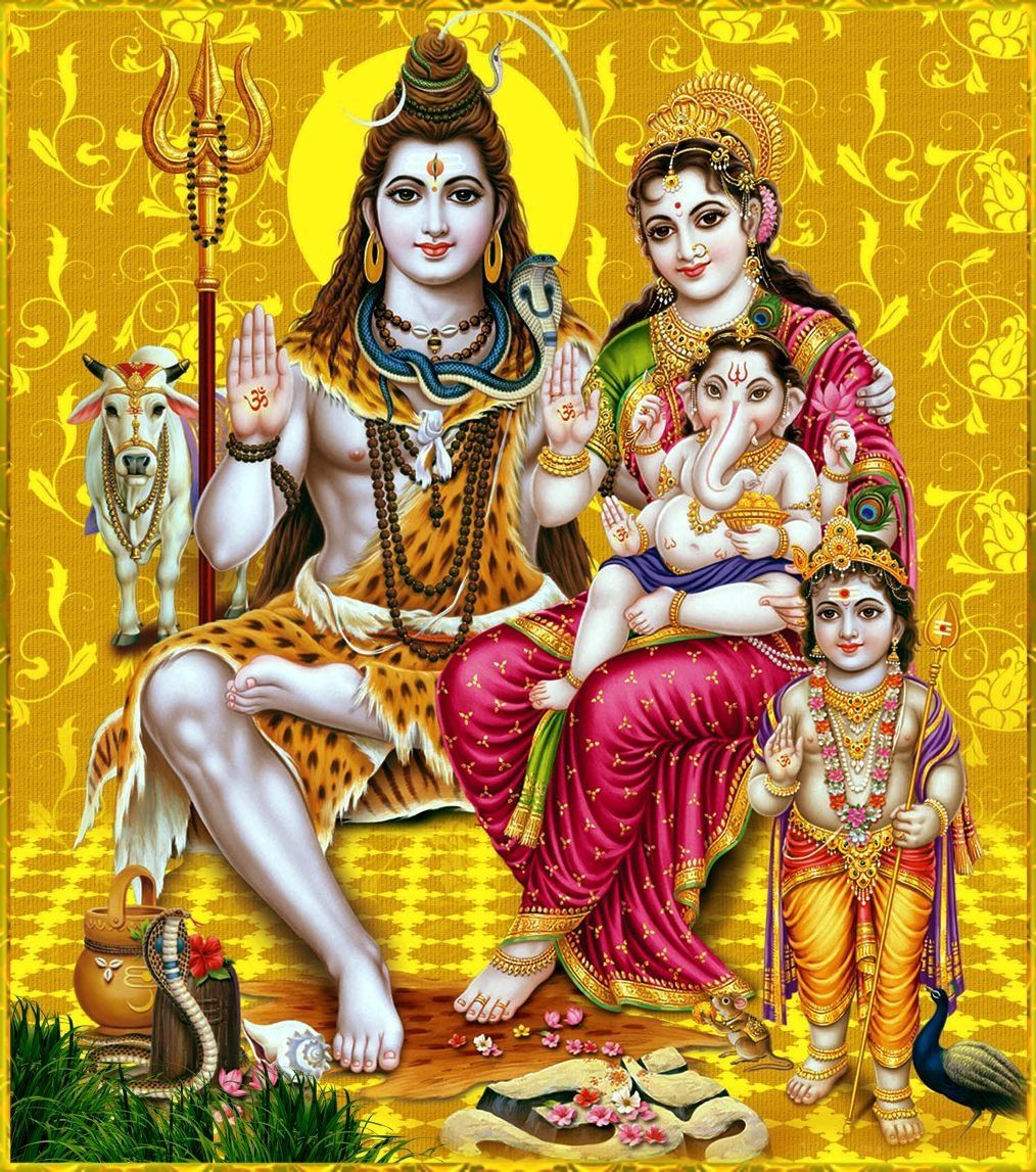 Lord Siva Family Wallpapers - Top Free Lord Siva Family Backgrounds ...