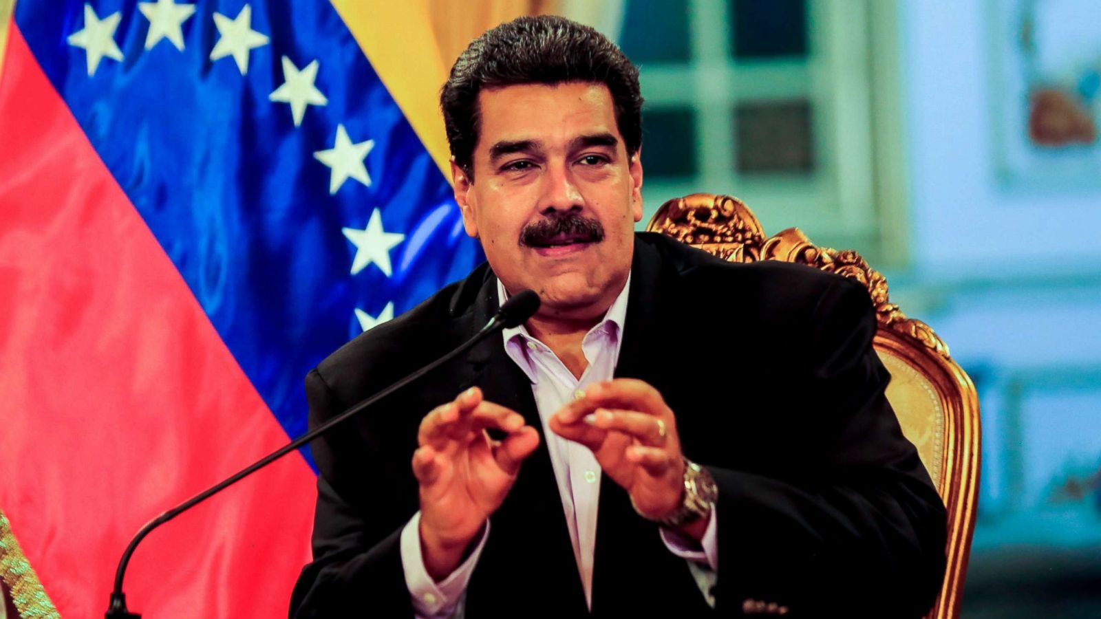 1600x900 Venezuela's Maduro says he's ready to negotiate as Trump calls opposition leader