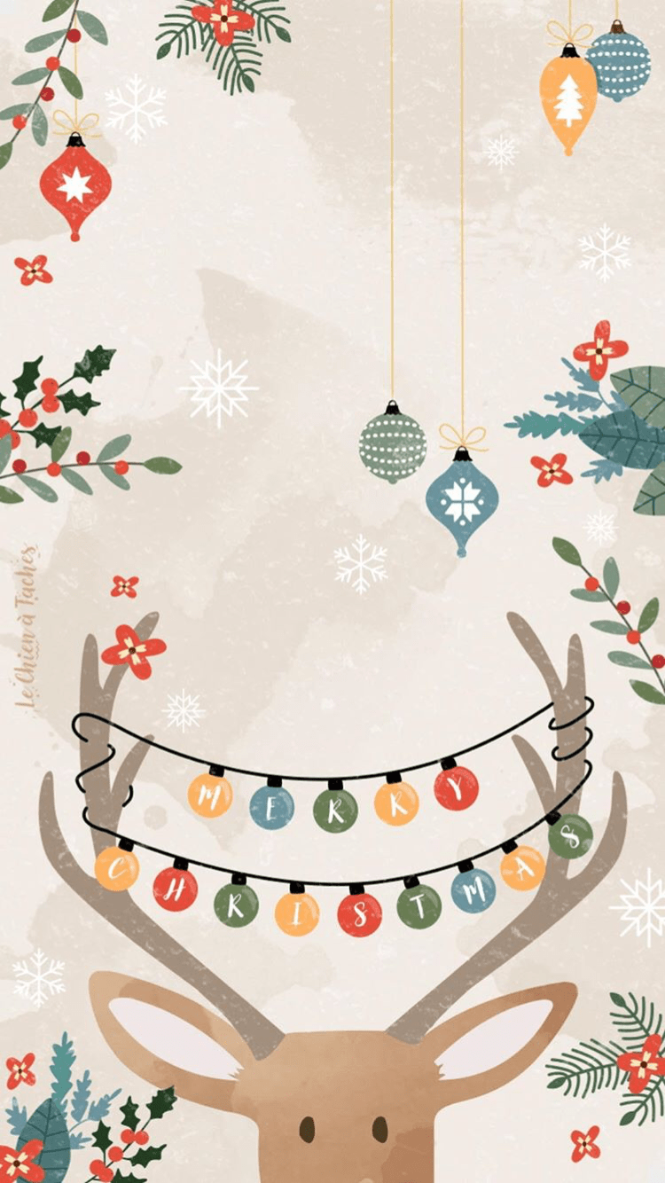 750x1334 Instagram: pha.foodie. Christmas phone wallpaper, Cute christmas wallpaper, Wallpaper iphone christmas