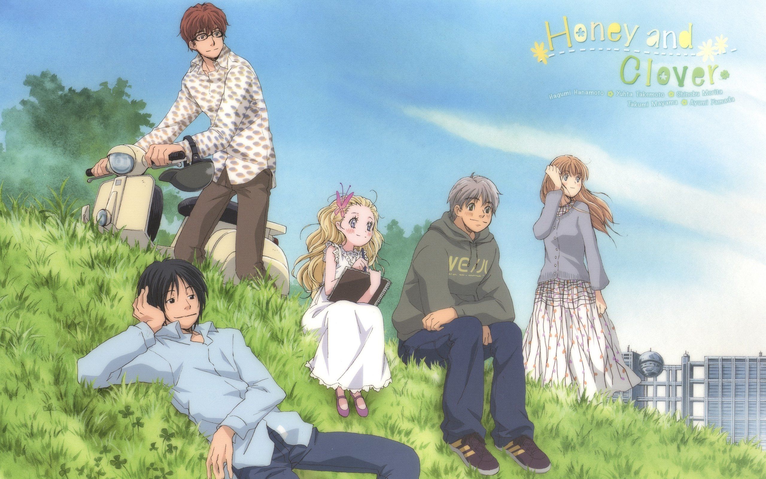 2560x1600 Hachimitsu to Clover Honey and Clover wallpaperx1600