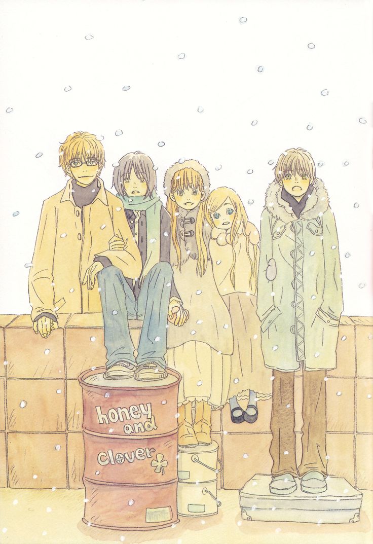 736x1073 Hachimitsu to Clover/. Honey and clover, Anime art, Manga illustration
