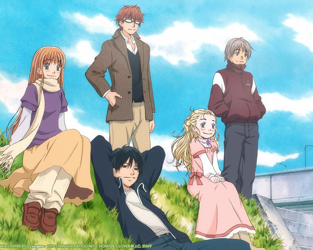 1280x1024 Honey And Clover Wallpaper