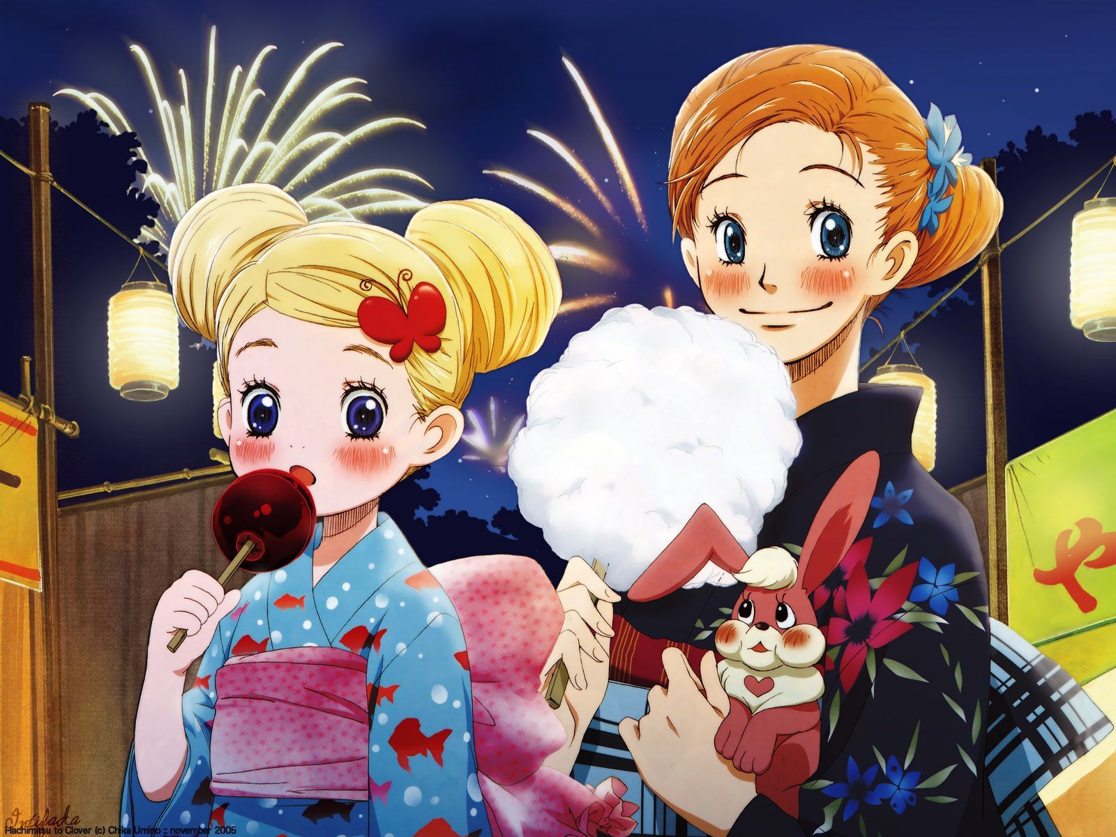 1600x1200 Anime wallpaper honey and clover 1600x1200 22467 fr