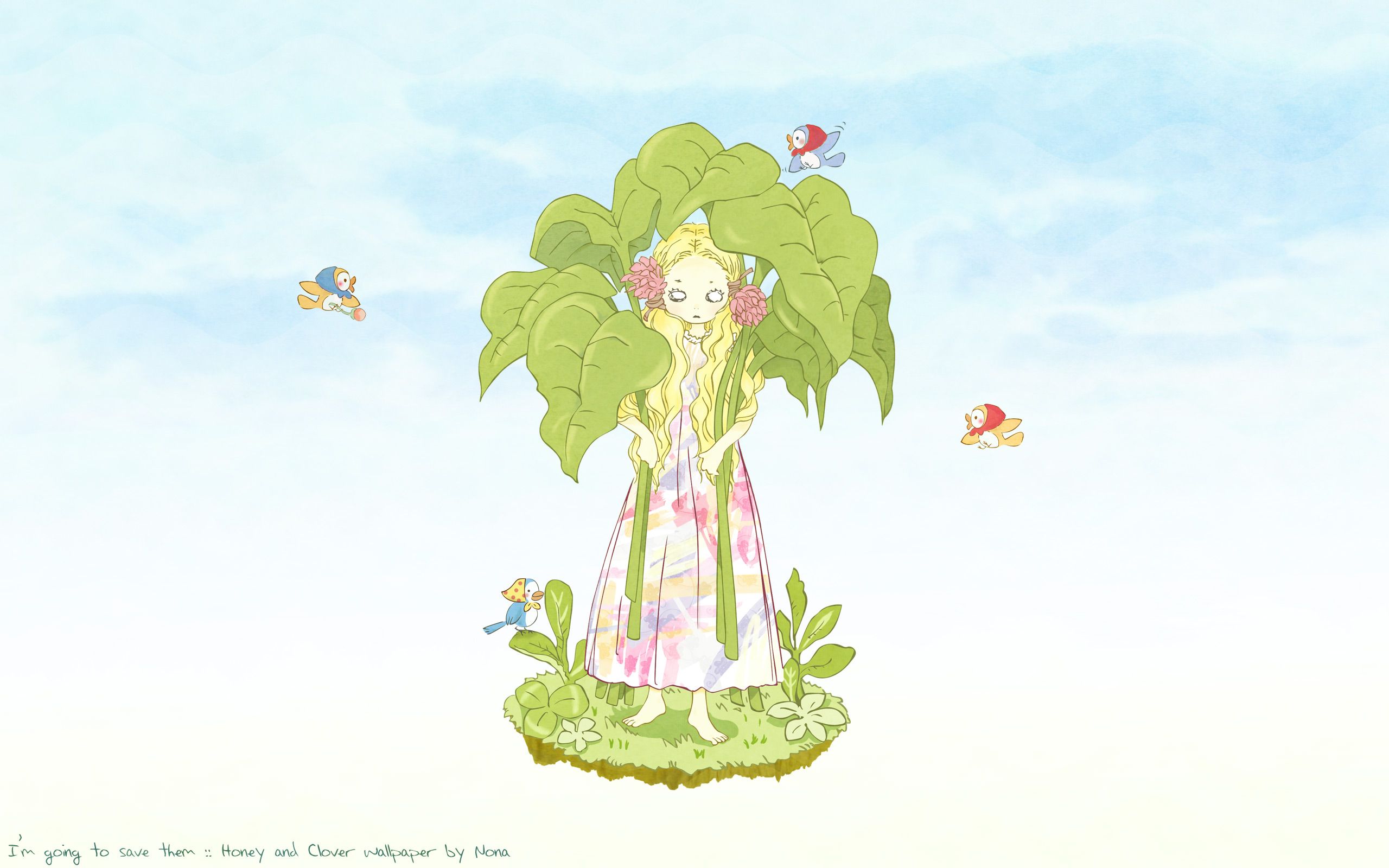 2560x1600 honey and clover HD wallpaper, background