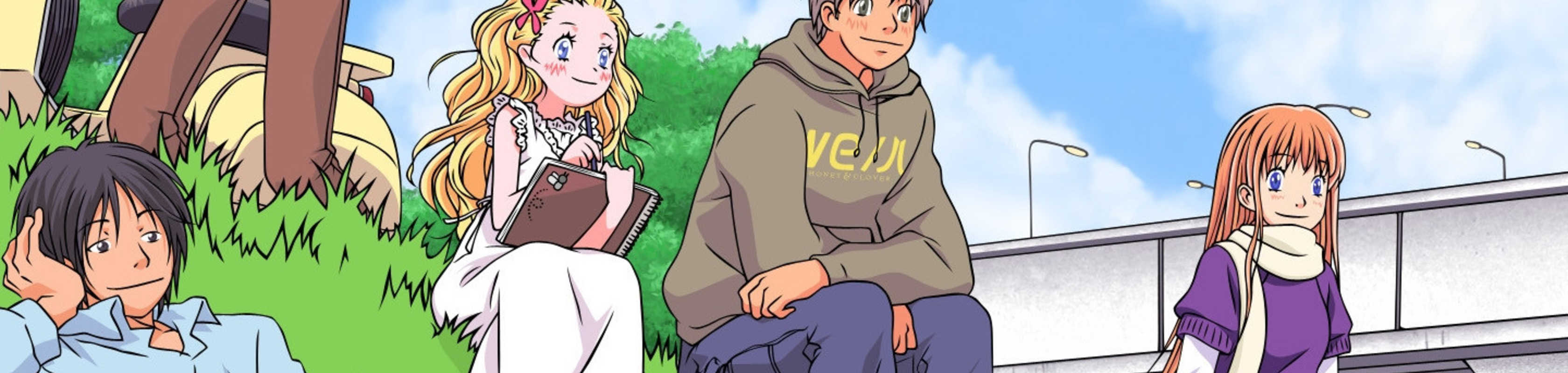 3360x800 Anime Like Honey and Clover