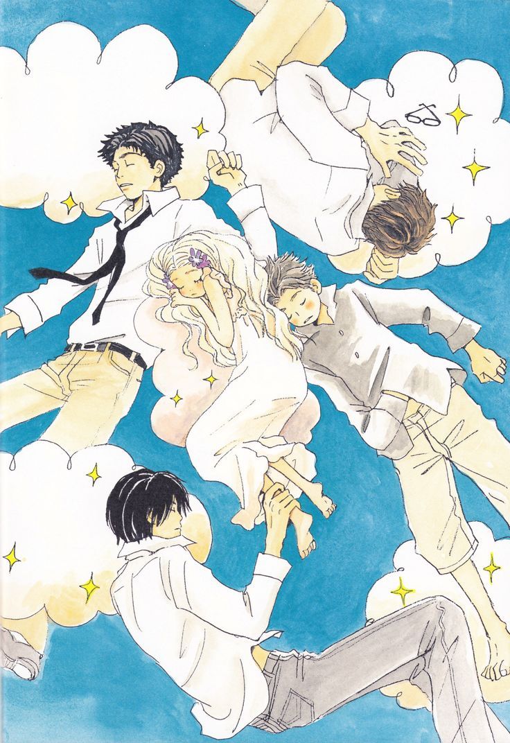 736x1072 Honey and Clover: Honey & Clover Artbook p.170. Honey and clover, Best romance anime, Anime