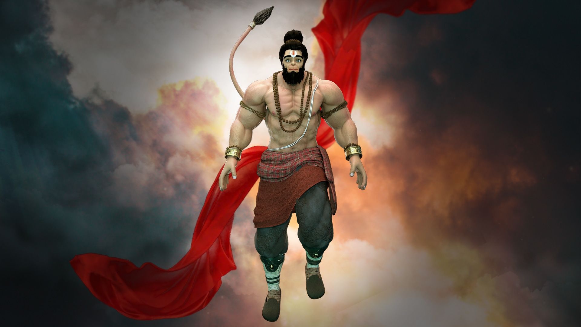 Hanuman Laptop Wallpapers - Top Free Hanuman Laptop Backgrounds