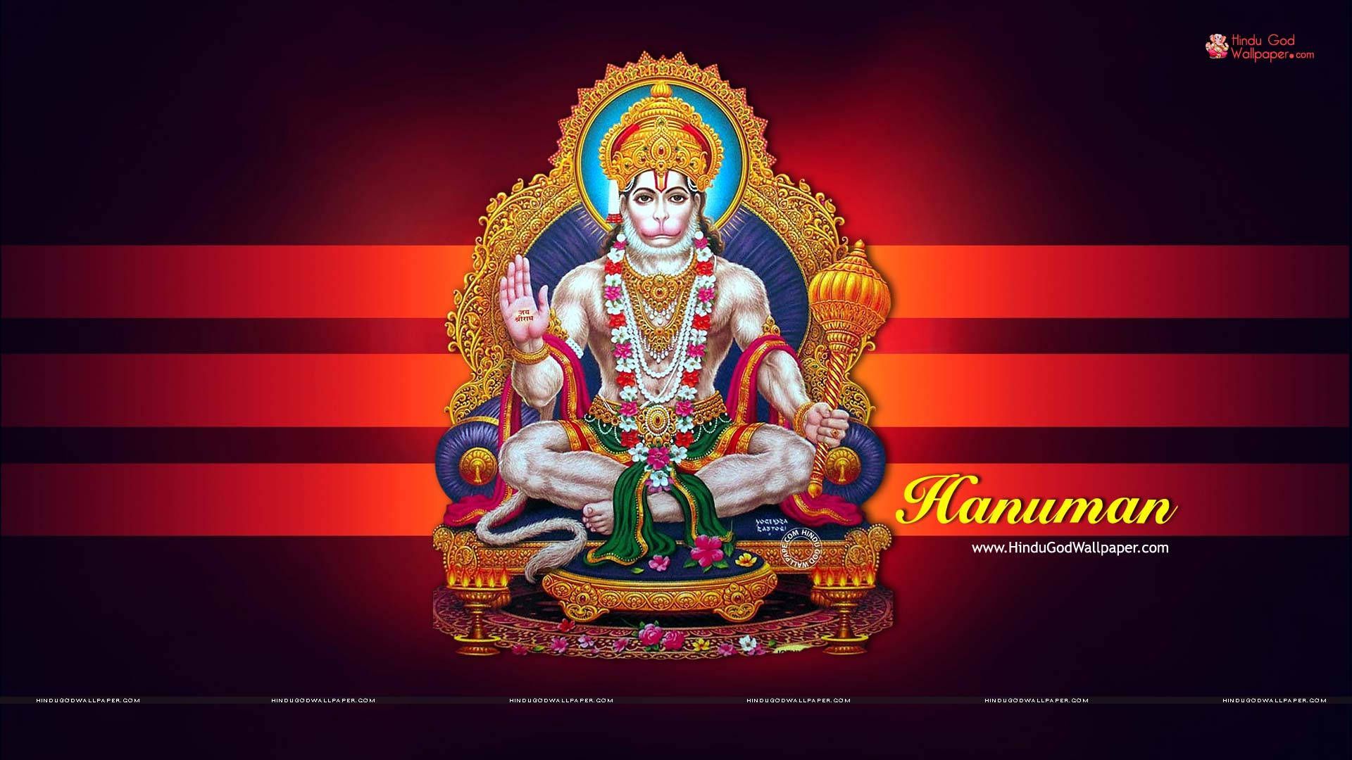 1920x1080 Angry Hanuman Wallpaper