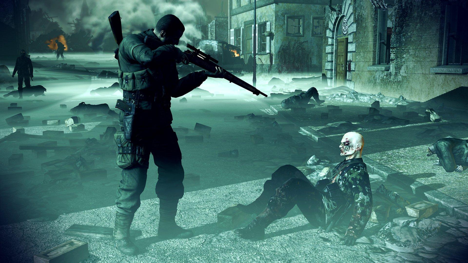 1920x1080 Zombie Army 4 Game Wallpaper