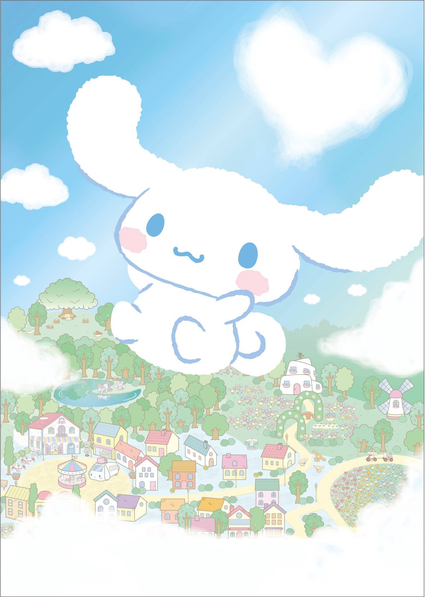 1368x1920 Cinnamoroll Wallpaper