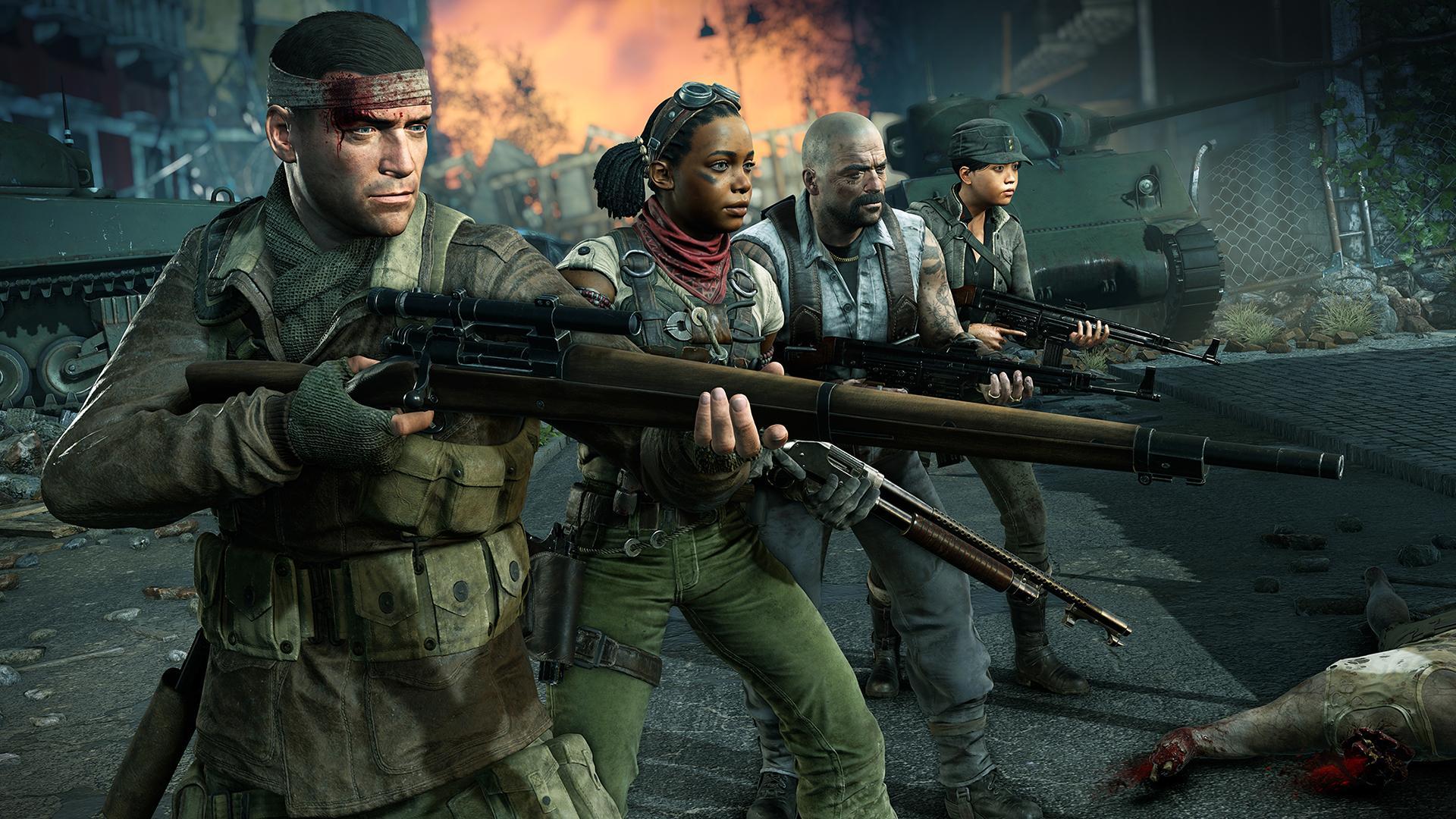 1920x1080 Zombie Army 4 Game Wallpaper