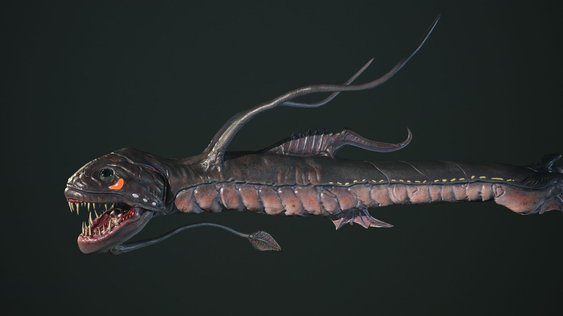 1920x1080 Fish Monster Fish in Characters