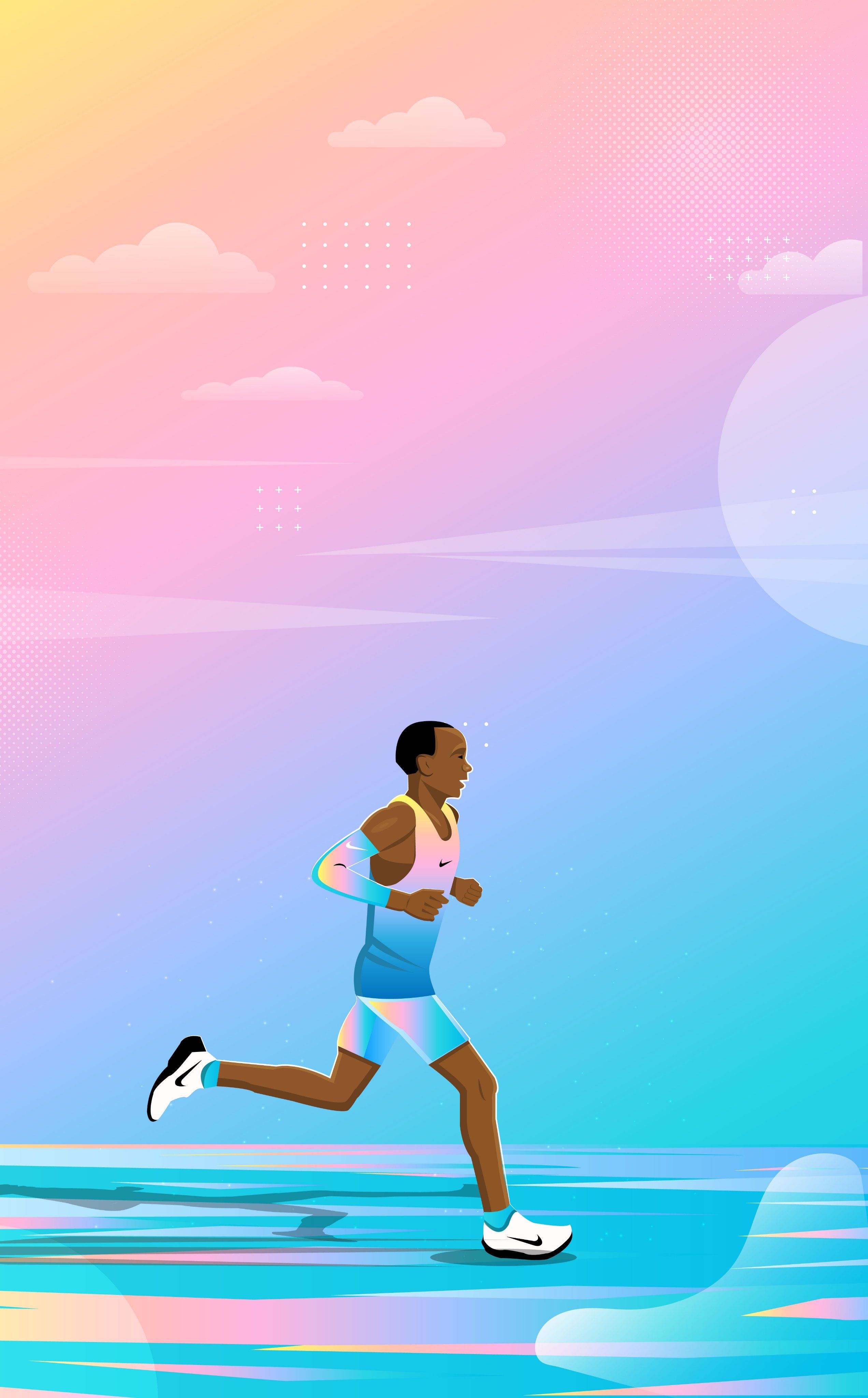 2544x4096 Eliud Kipchoge phone wallpaper