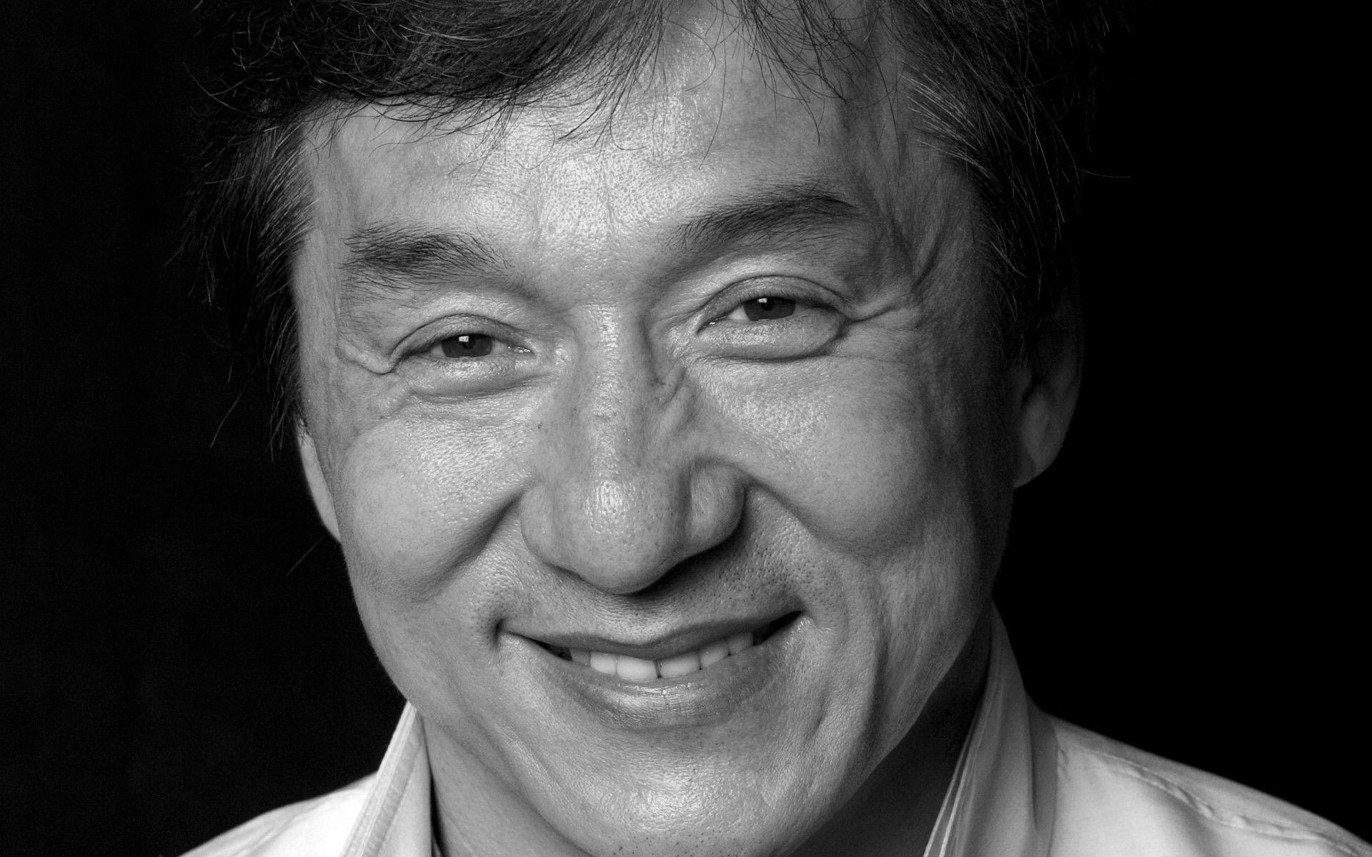 1920x1200 Image detail for -Free Download HQ Greyscale photo Jackie Chan