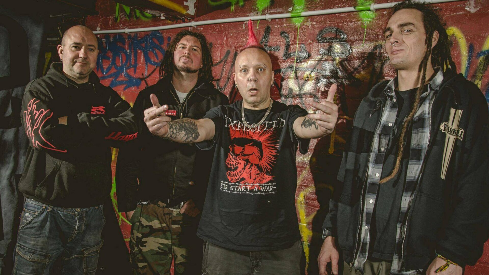 1920x1080 The Exploited, Total Chaos, Burnt Knives