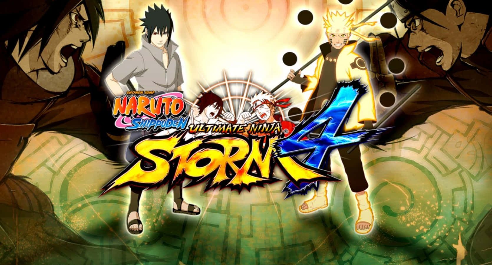 1670x900 Download PS4 Naruto Video Game Cover Wallpaper
