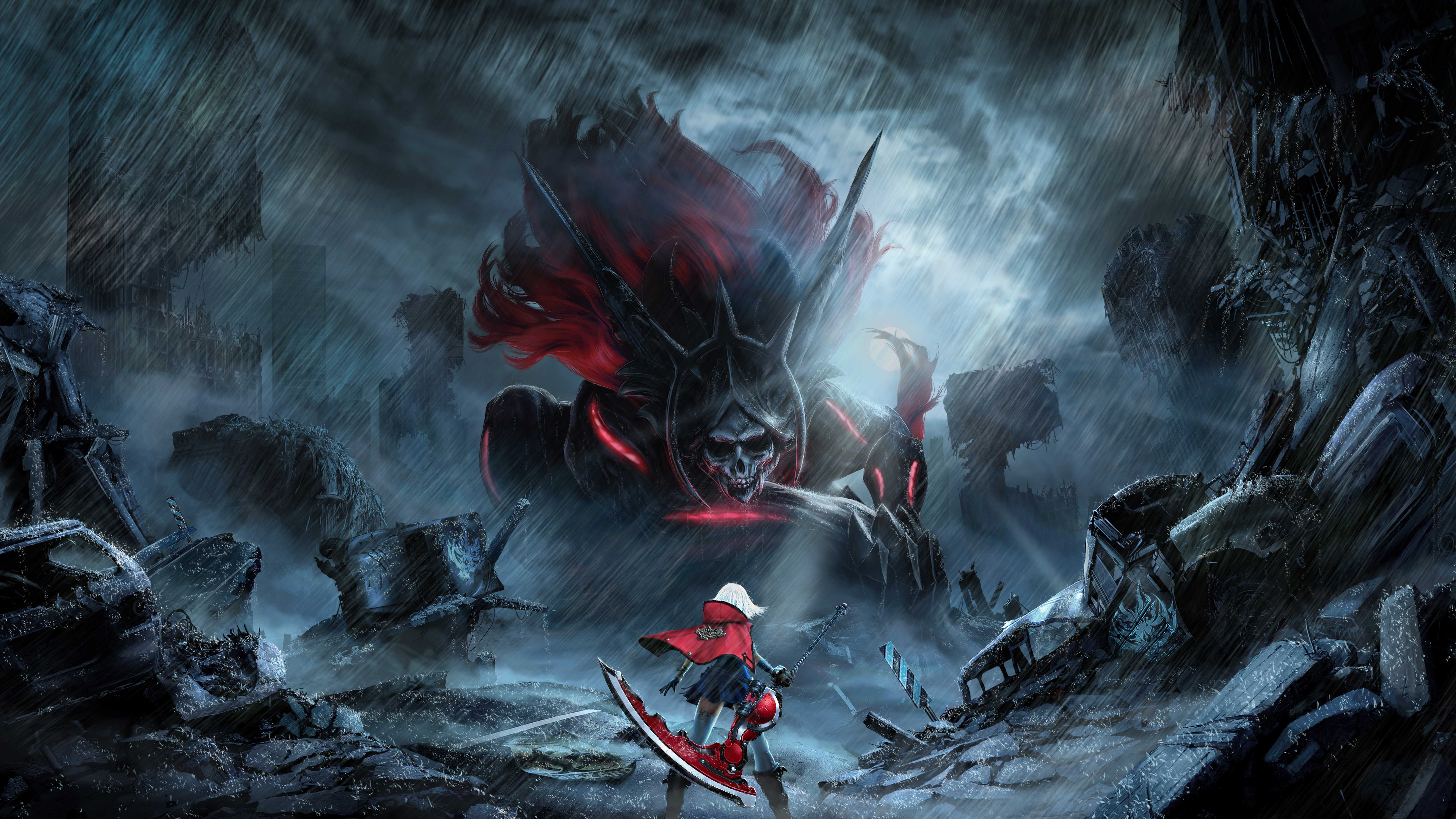 7680x4320 Wallpaper God Eater Gods Eater Burst, Bandai Namco Entertainment, Playstation Vita, Playstation Background Free Image