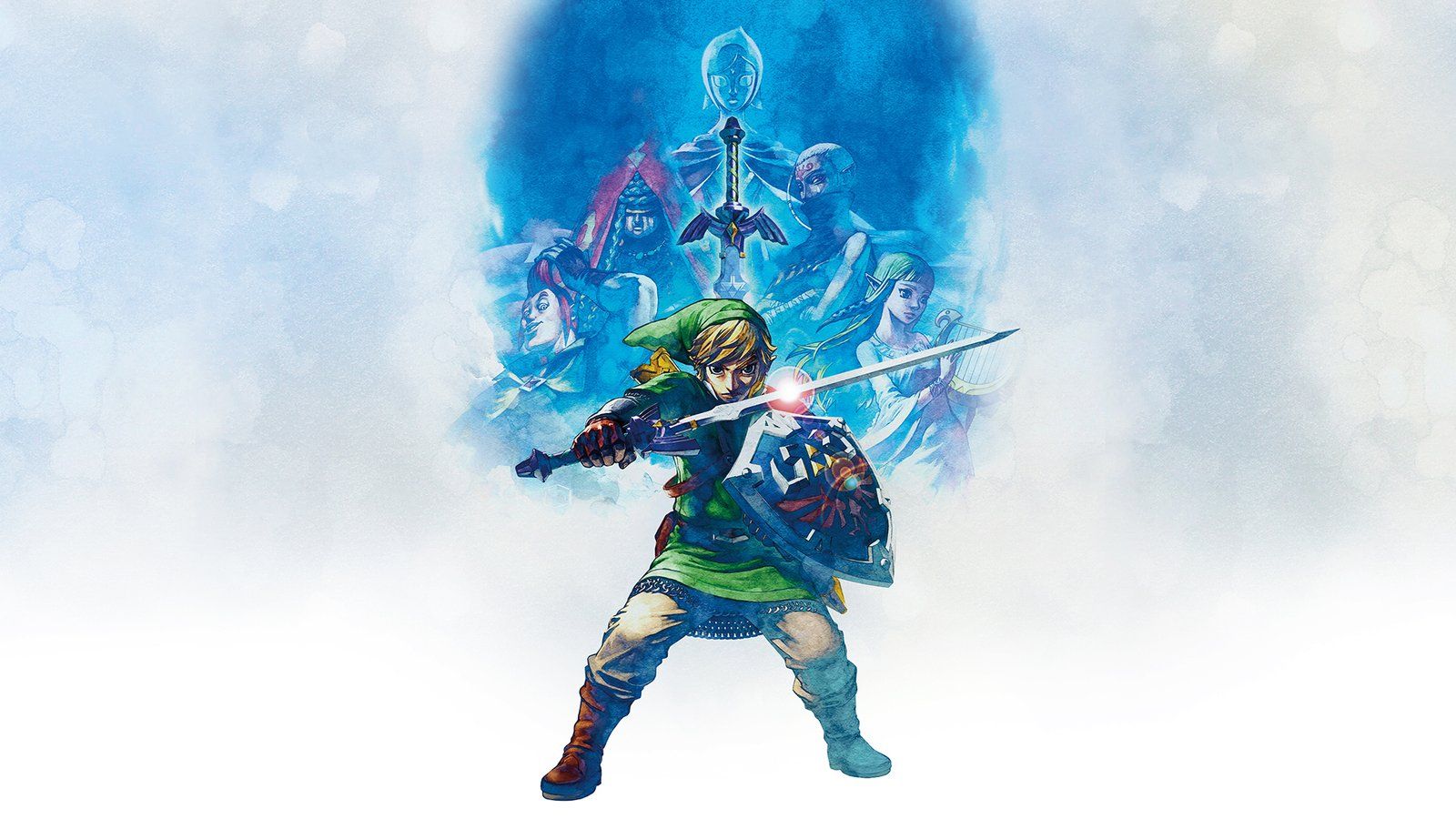 1600x900 The Legend of Zelda: Skyward Sword Version 3 Wallpaper with Monocle