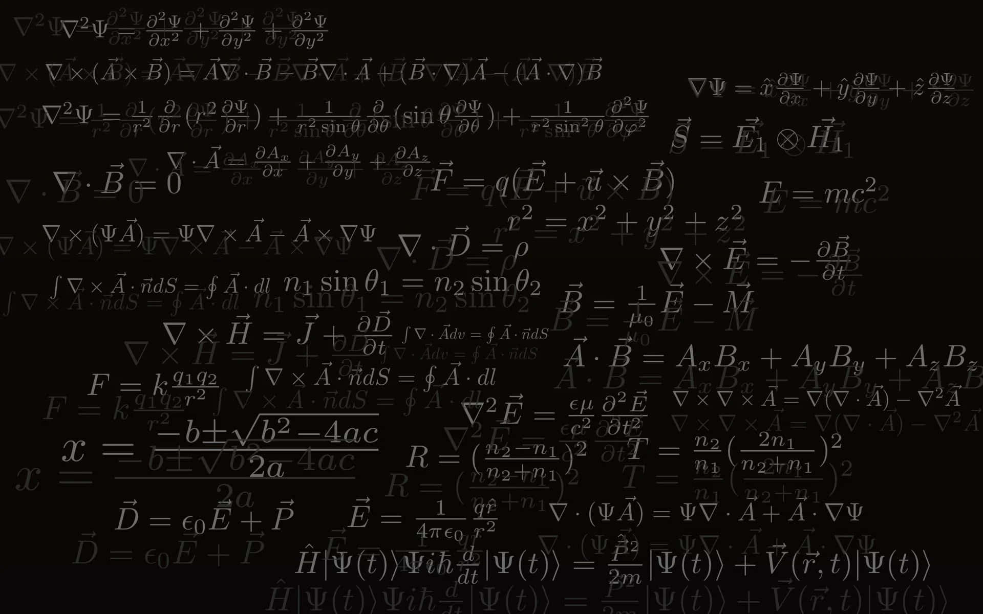 1920x1200 Download Einstein's theory of relativity demonstrated using equations