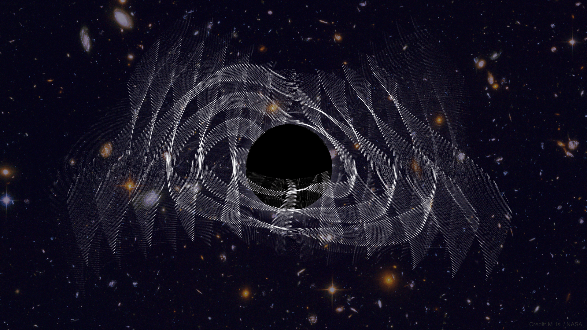 1920x1080 Ringing' Black Hole Validates Einstein's General Relativity 10 Years Ahead of Schedule