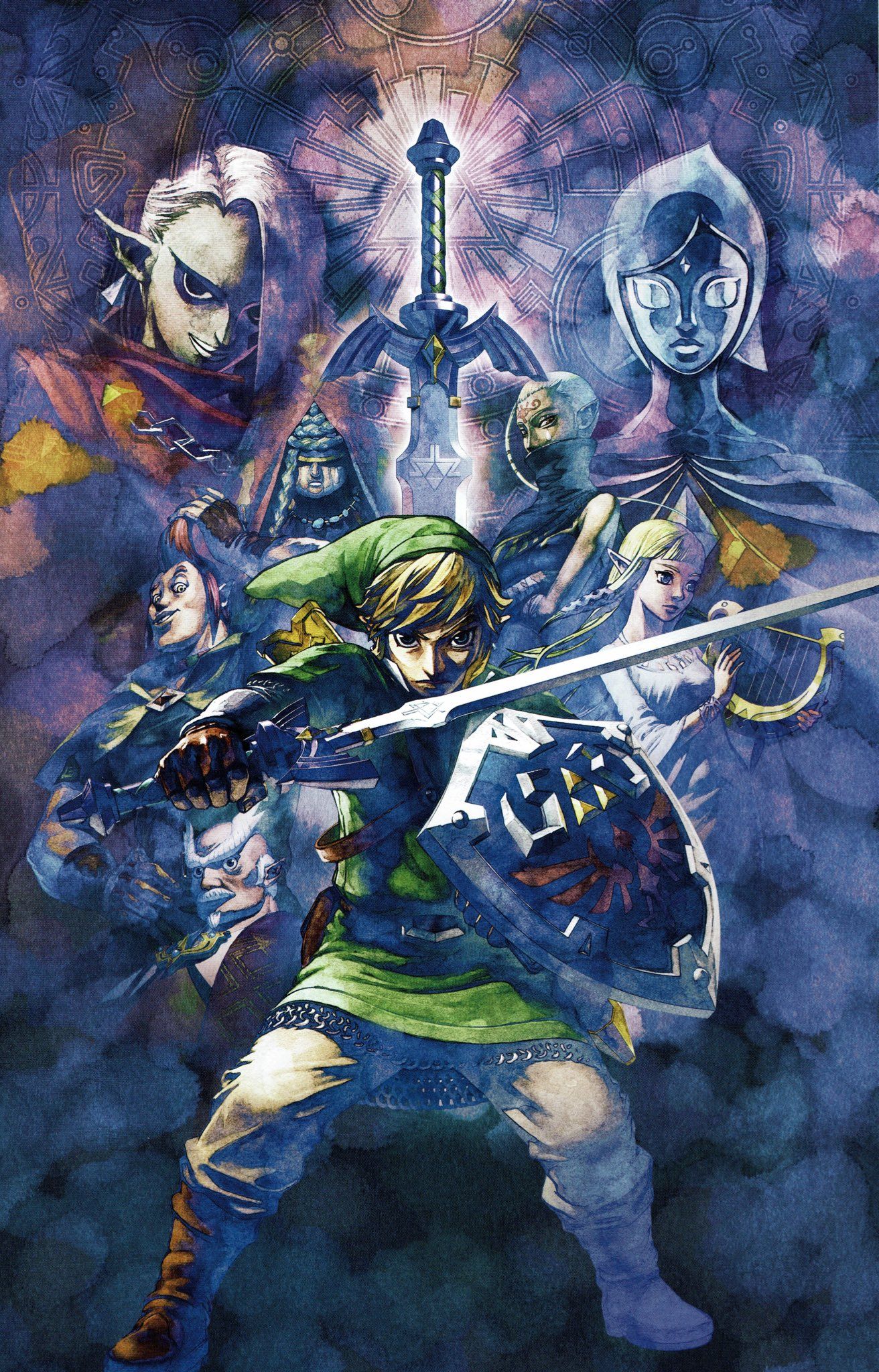 1312x2048 VideoGameArt&Tidbits on X: The Legend of Zelda: Skyward Sword image (Wii \ WiiU 2011) / X