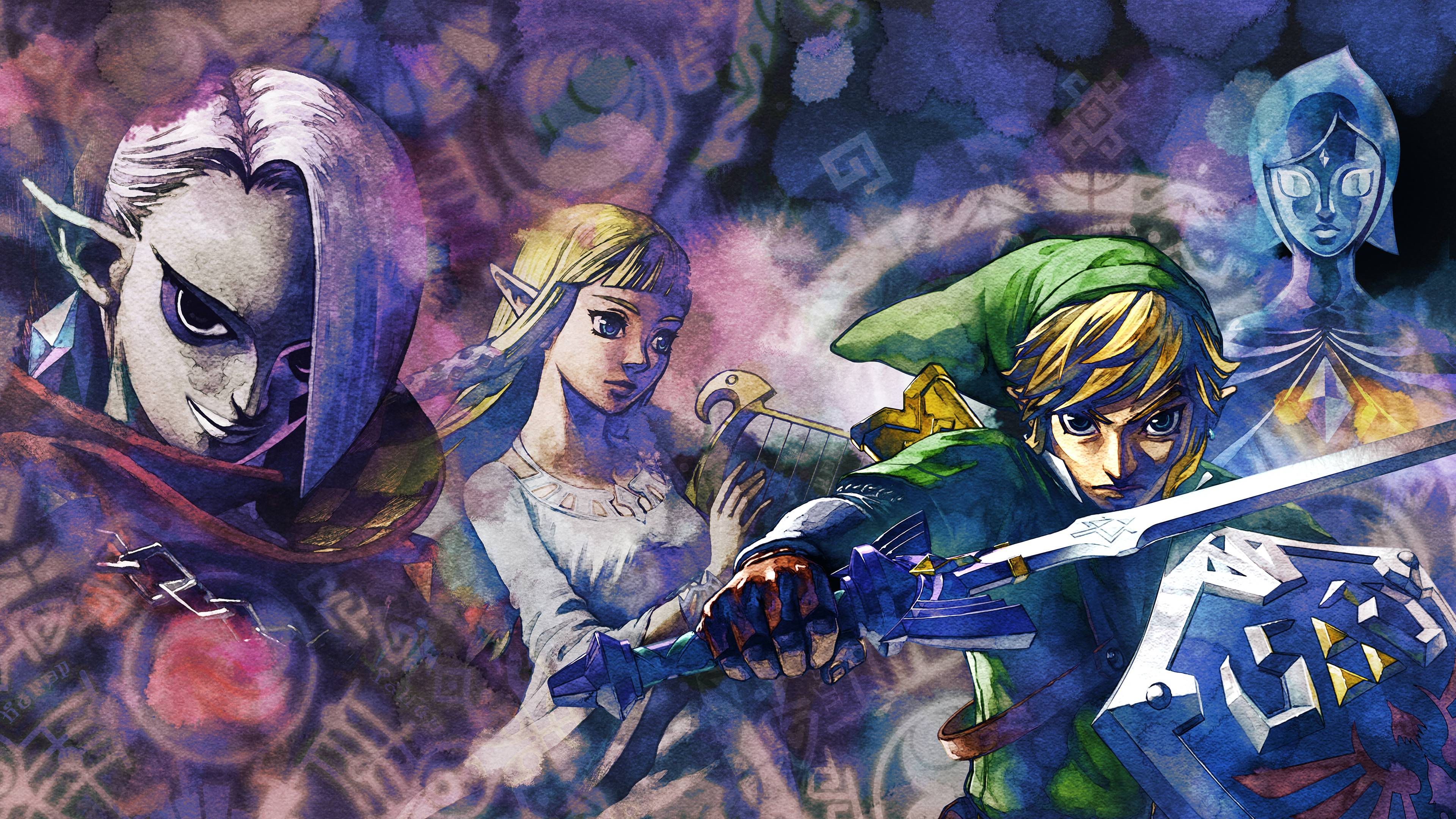 3840x2160 Video Game The Legend Of Zelda: Skyward Sword 4k Ultra HD Wallpaper