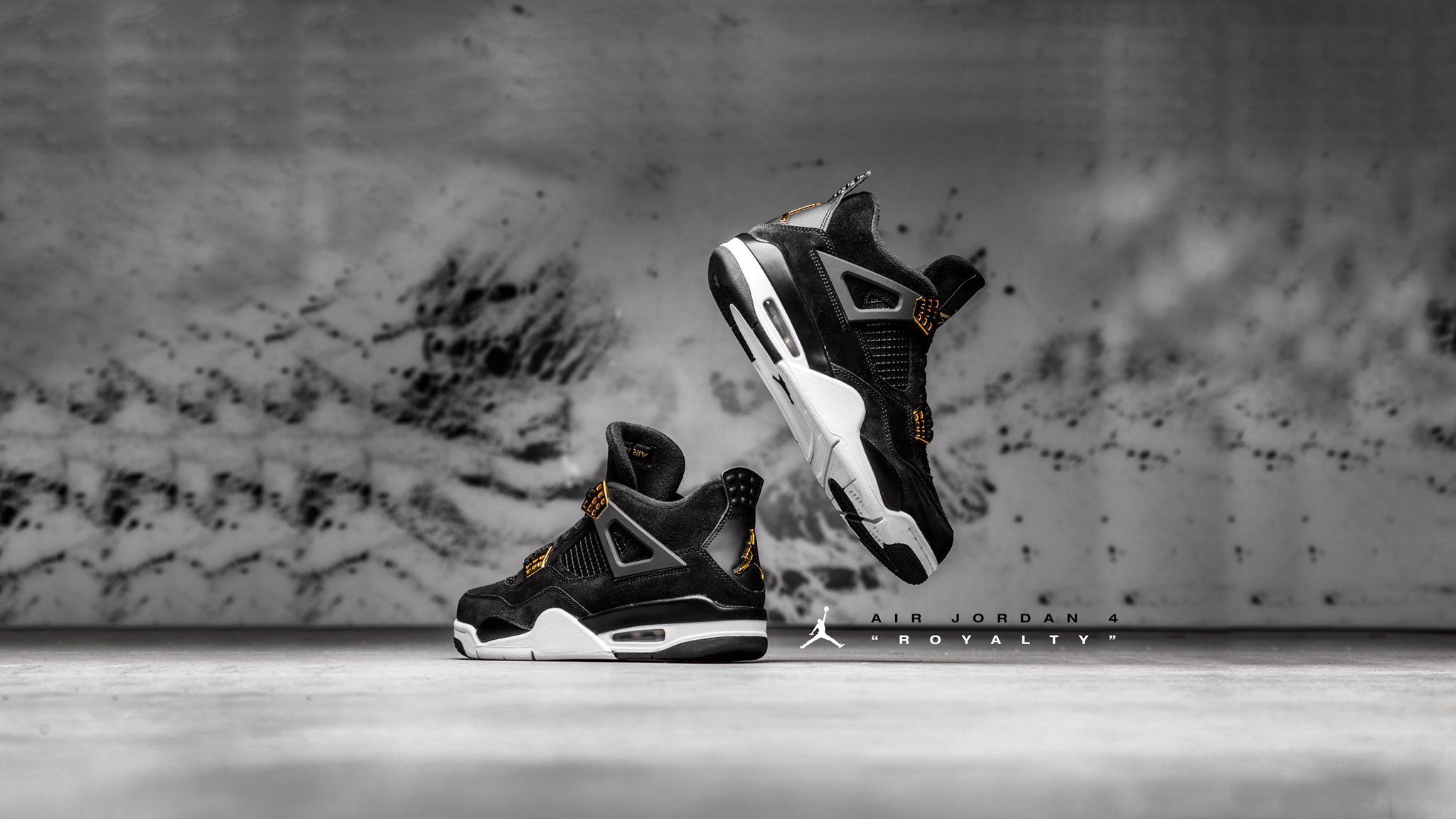2048x1152 ShoePalace.com on X: Air Jordan Retro 4 Royalty full family drops 7am PST!!! / X