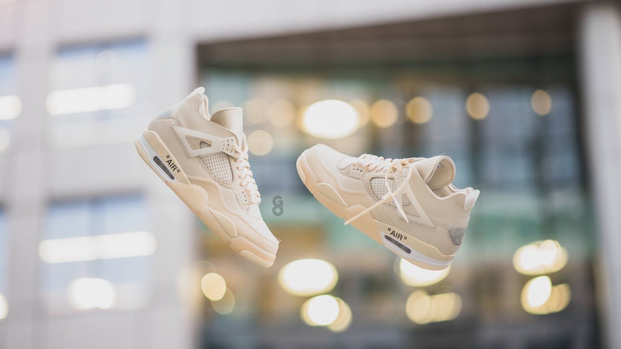 1280x720 Off White X Air Jordan 4 Retro SP Sail: Review & On Feet