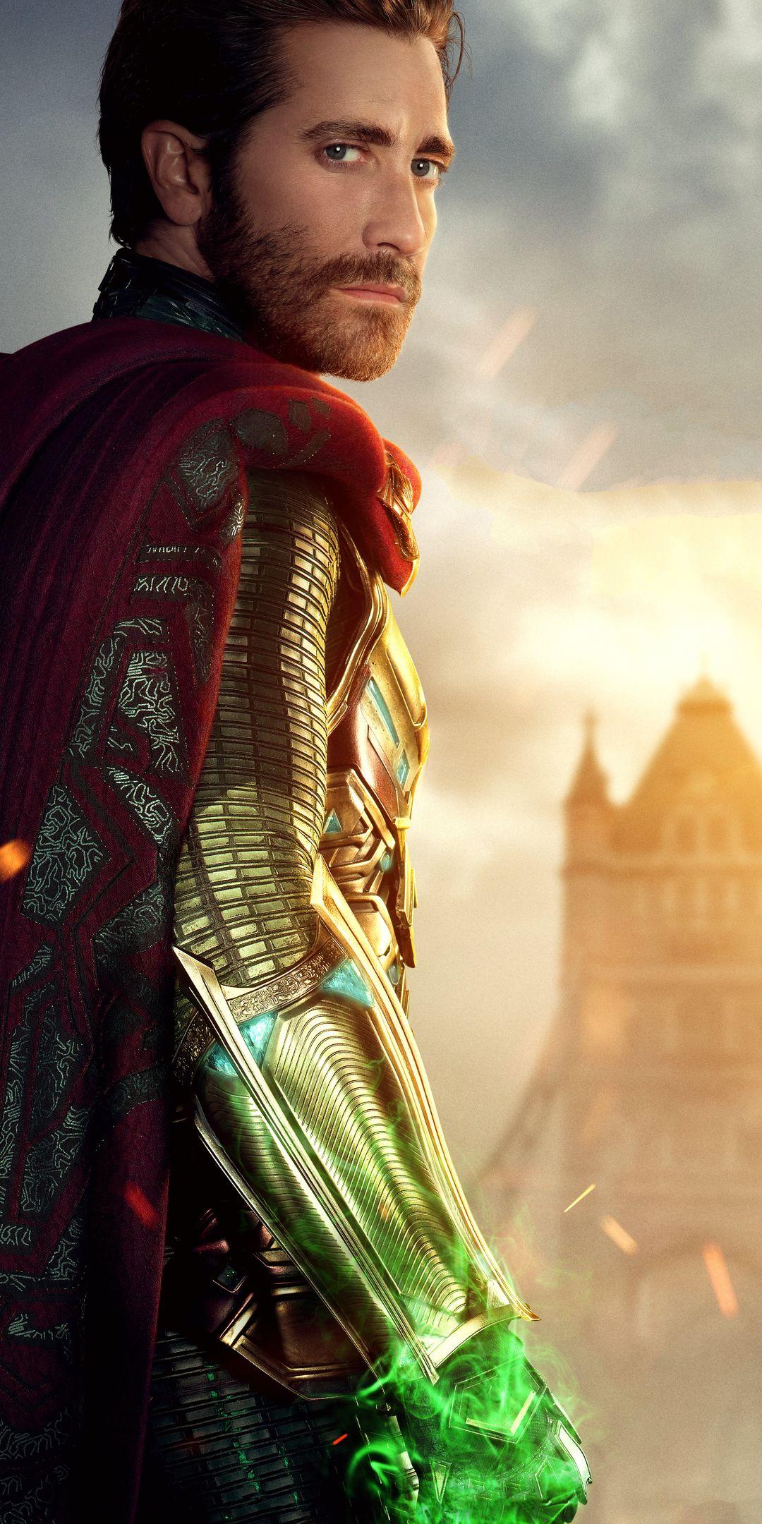 1080x2160 Jake Gyllenhaal As Mysterio In Spider Man Far From Home 5K