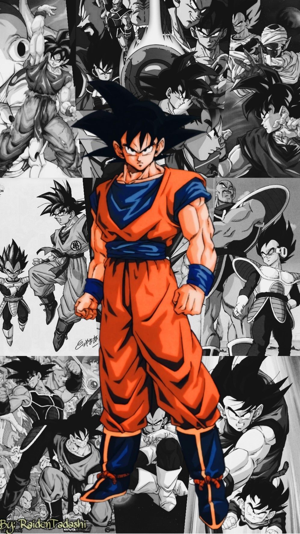 997x1773 Kakarotto Wallpaper