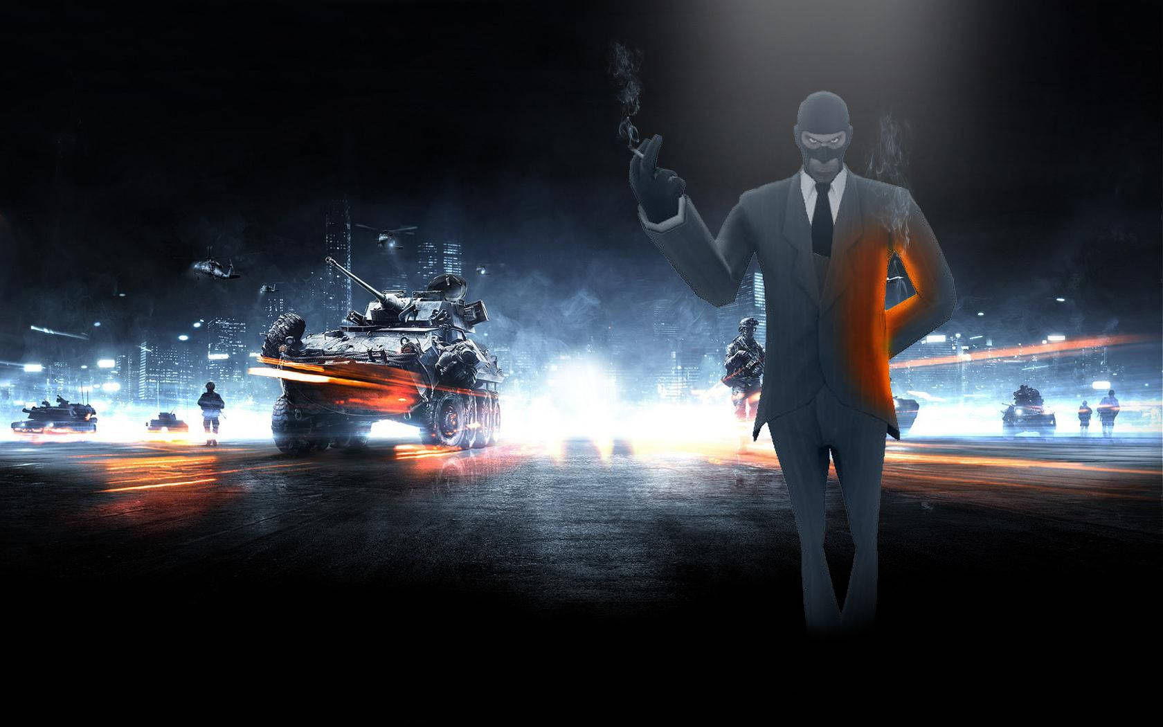 1680x1050 Battlefield Background Wallpaper