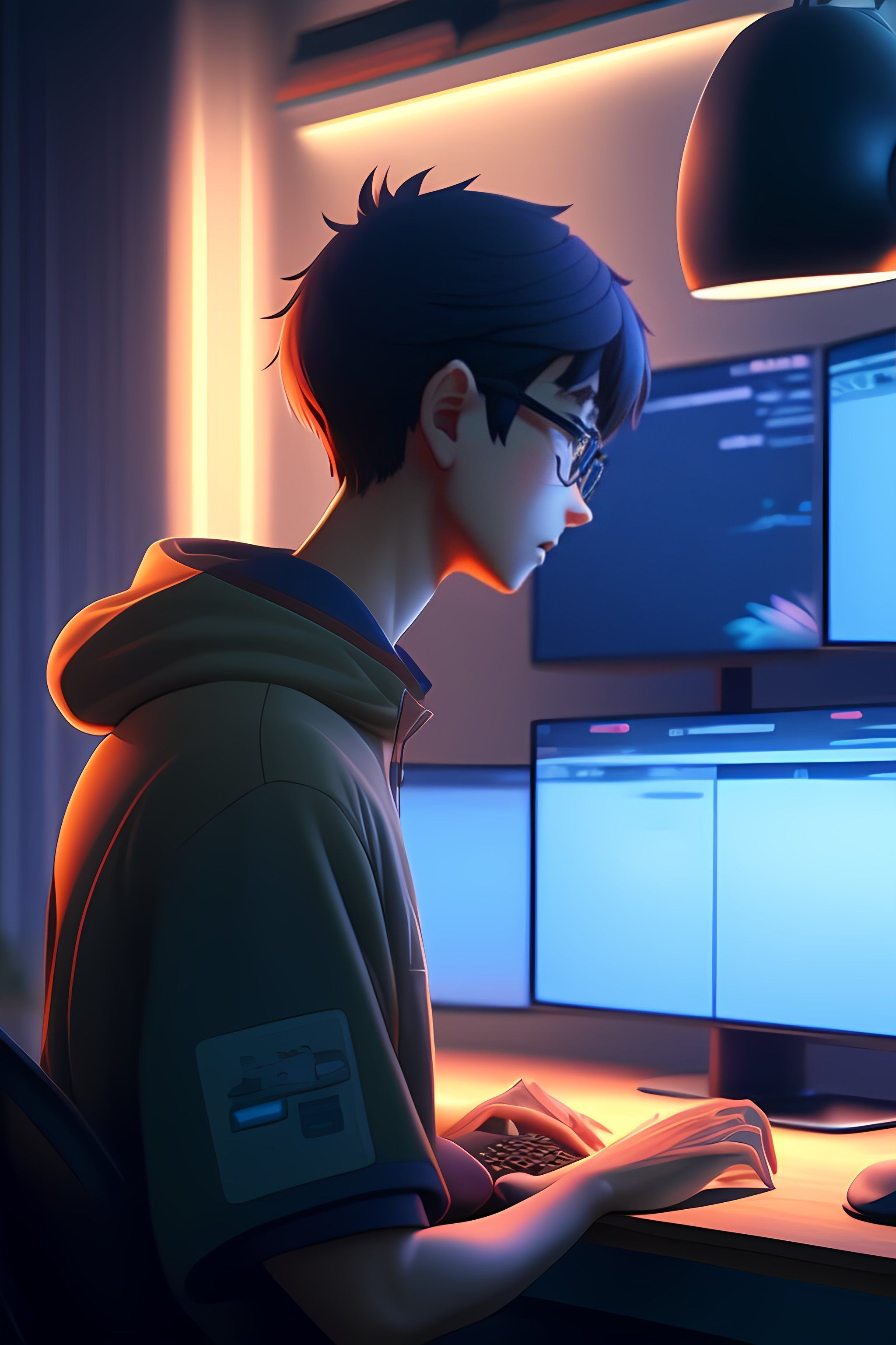 Anime Programmer Wallpapers - Top Free Anime Programmer Backgrounds ...