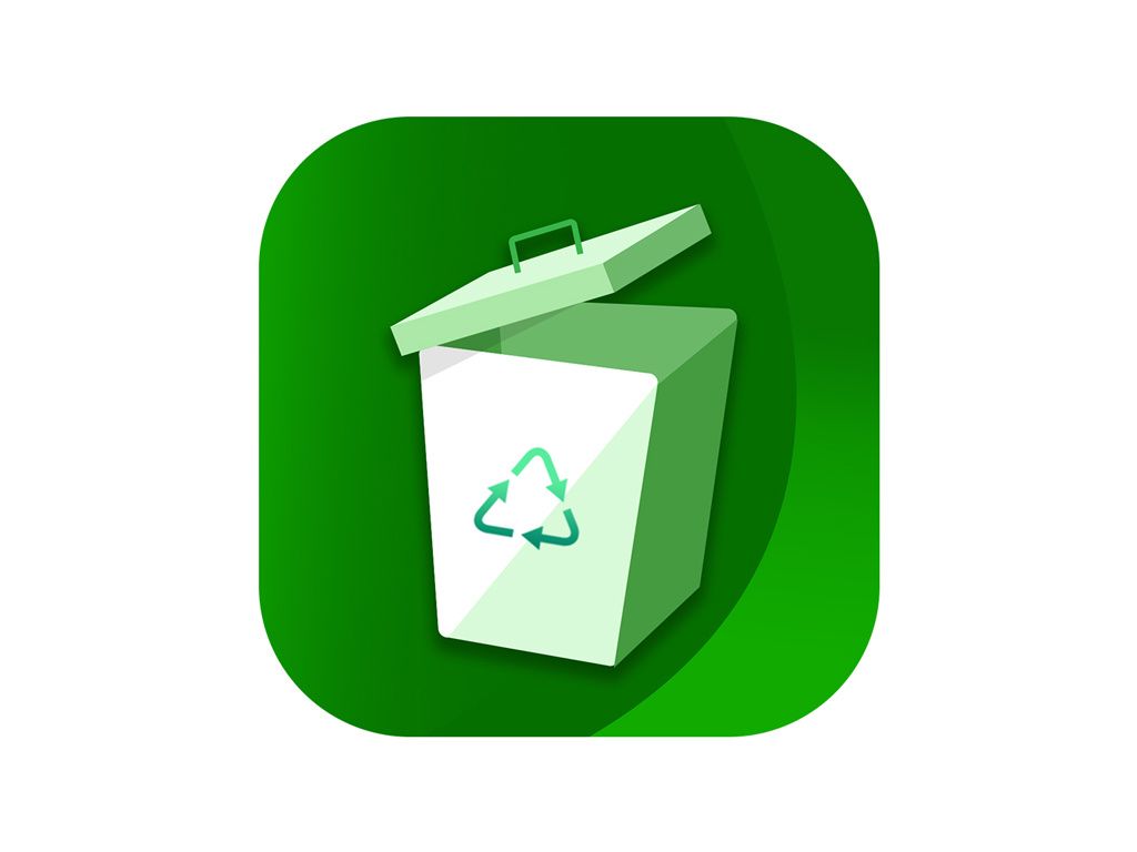 1024x768 Recycle Bin App Icon. App icon, Recycling bins, Icon