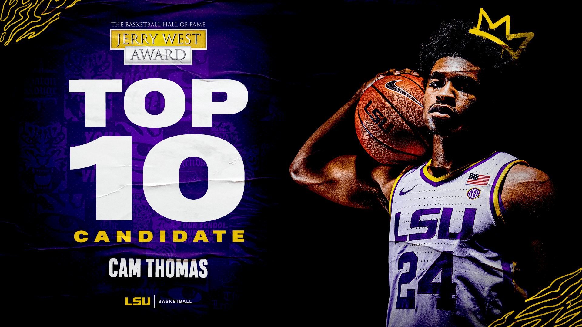 1920x1080 Cam Thomas Named To For Jerry West Award