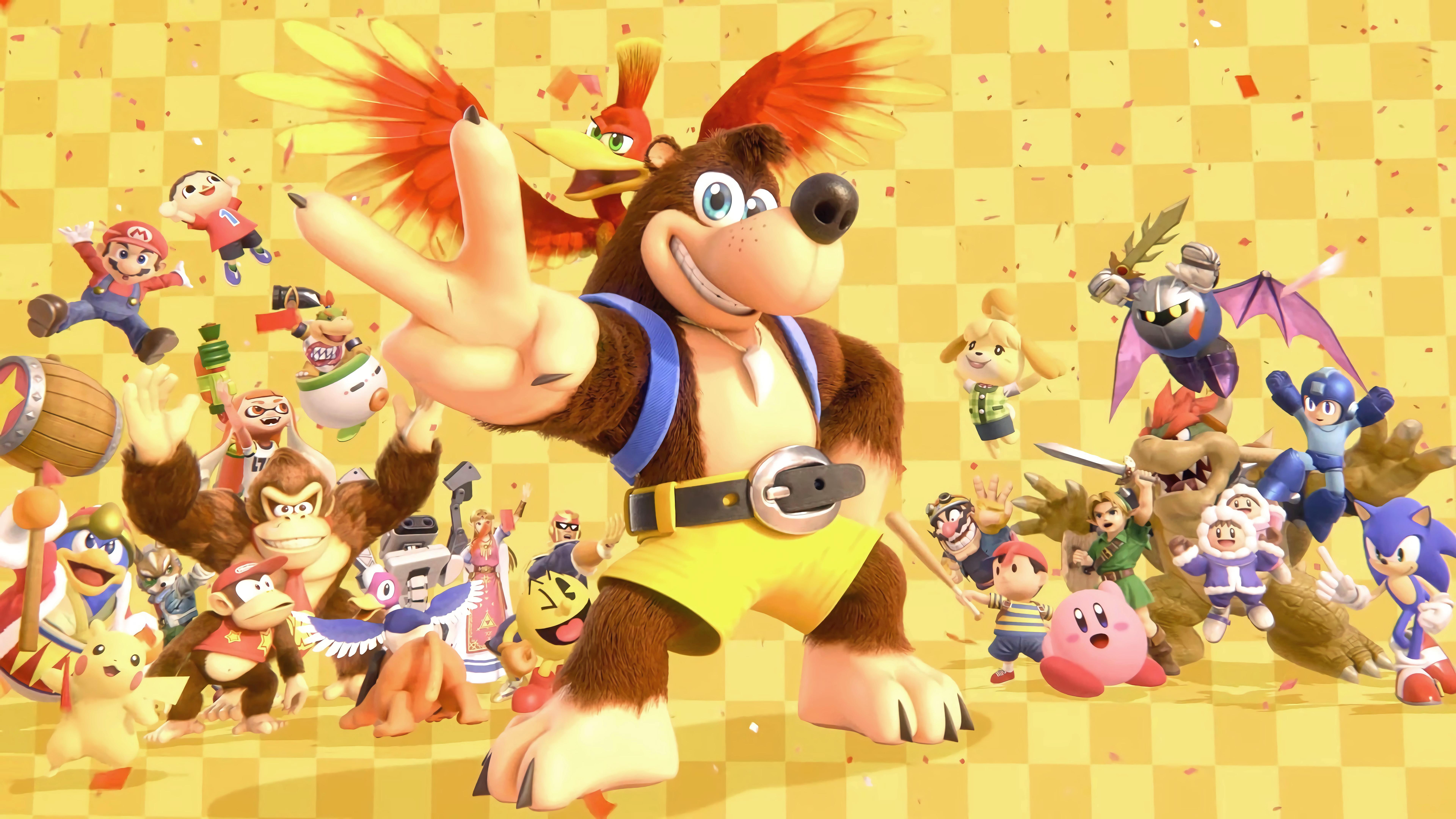 7680x4320 Banjo Kazooie high quality pc destkop wallpaper