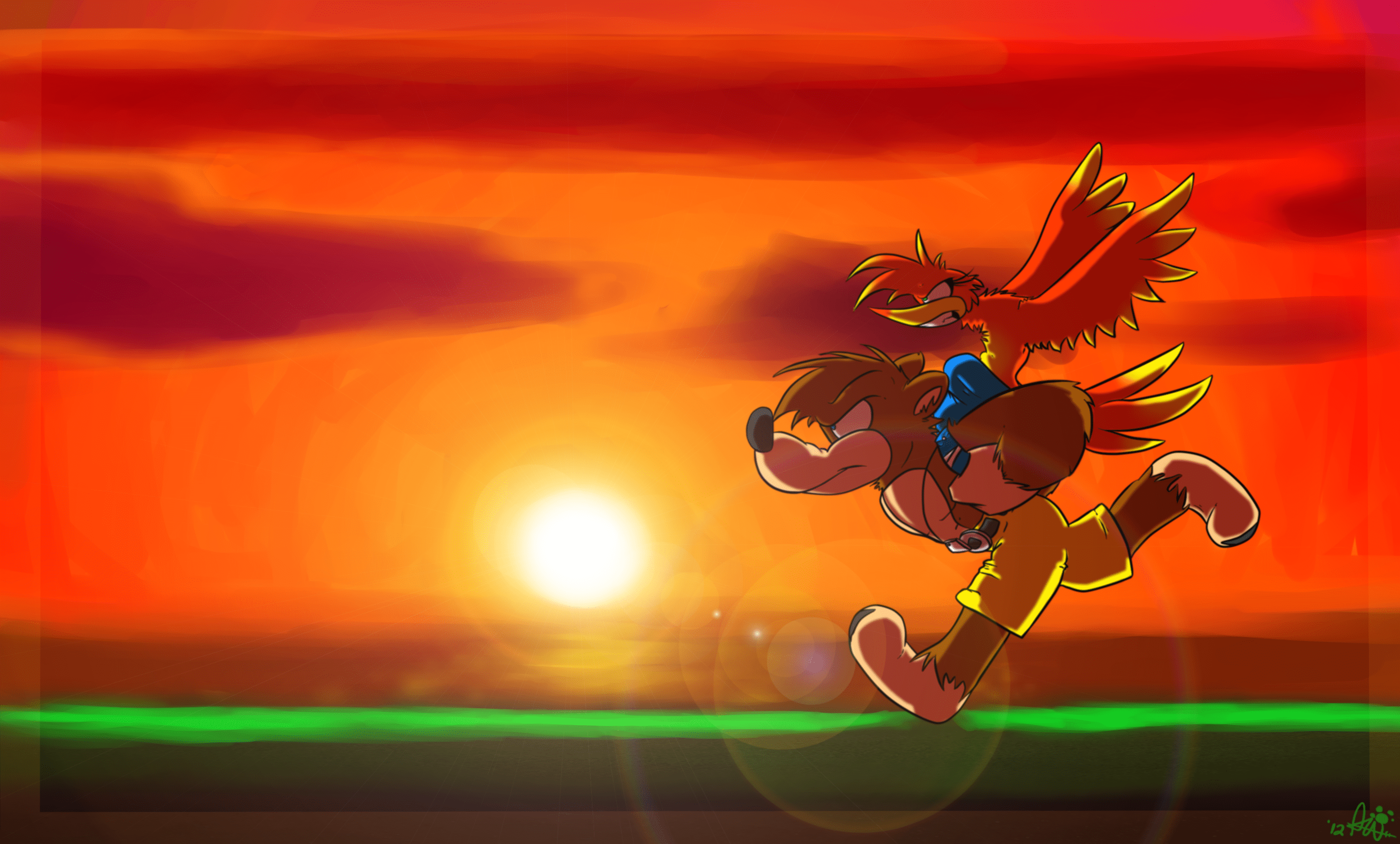 3000x1809 Banjo Kazooie HD Wallpaper And Background Image