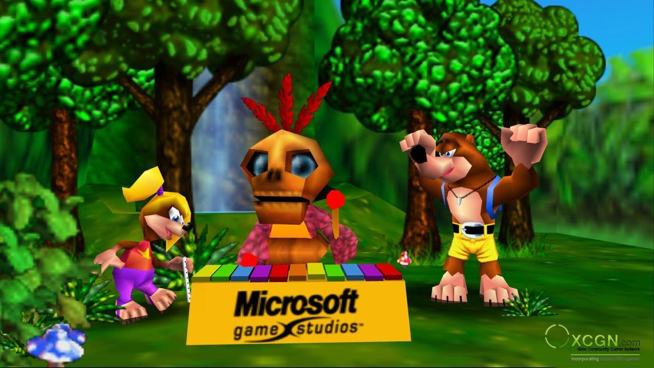 1280x720 banjo kazooie #banjokazooie wallpaper title intro. Banjo kazooie