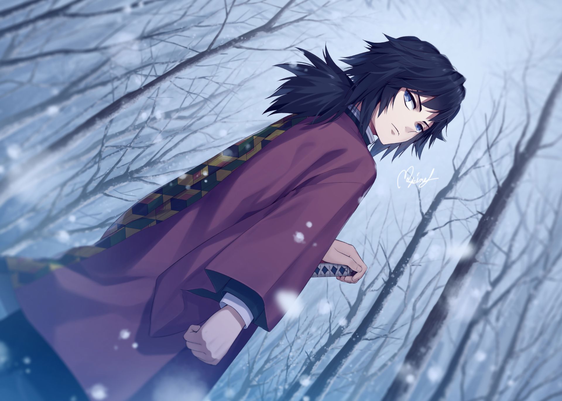 1920x1368 Download Giyuu Tomioka wallpaper for mobile phone, free Giyuu Tomioka HD picture