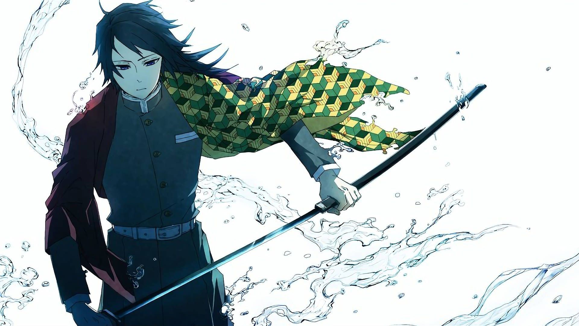 1920x1080 Giyuu Background