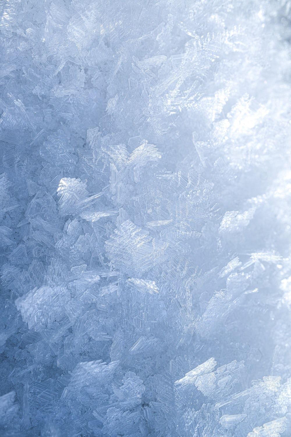 1000x1498 White and blue abstract painting photo
