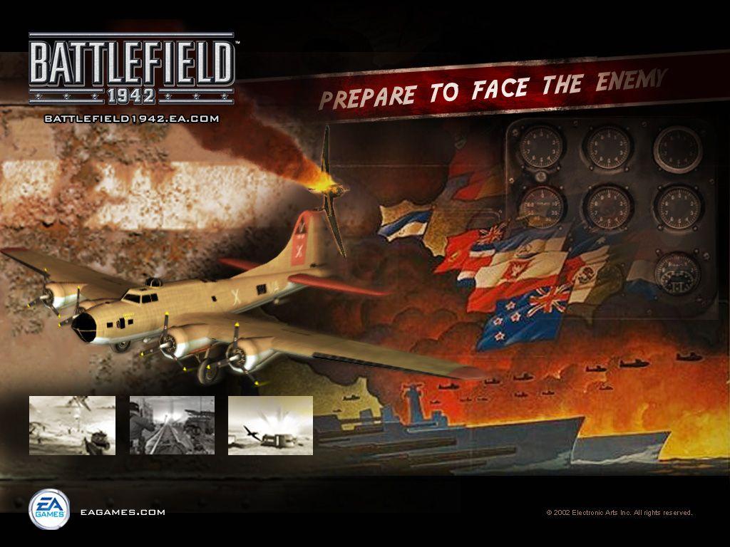1024x768 Battlefield 1942 (2002) promotional art