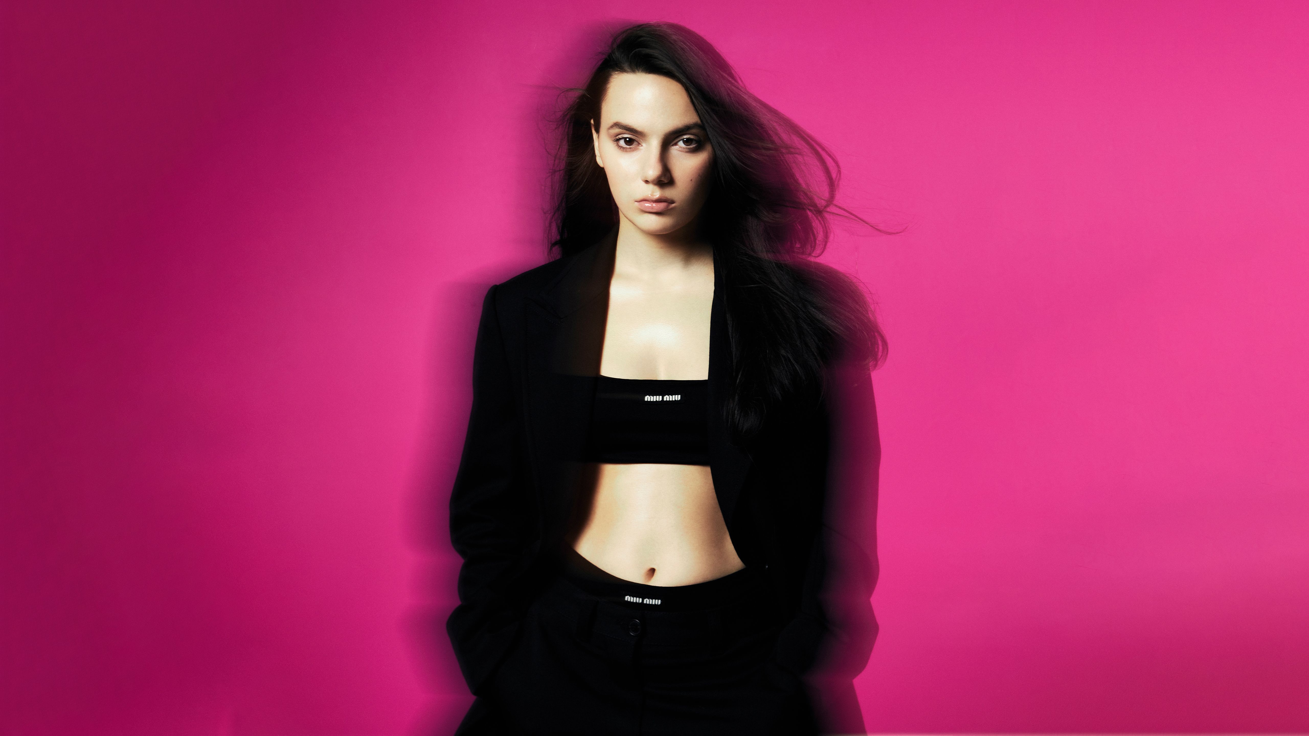 5120x2880 Dafne Keen Wallpaper 4K, Pink, 5K