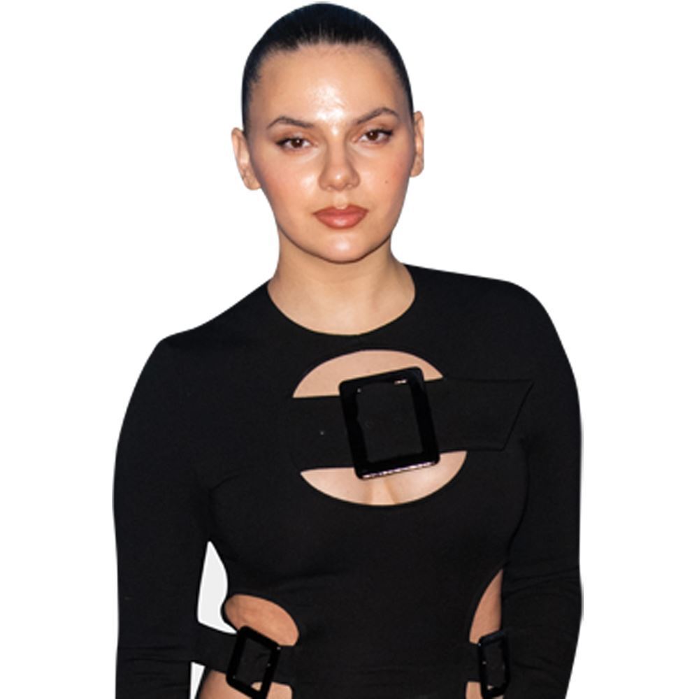 1000x1000 Dafne Keen (Black Dress) Half Body Buddy Cutout